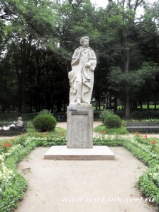 Памятник А.С. Пушкину в Кисловодске.